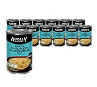 Ainsley Harriott Thai Chicken & Lemongrass Soup (12 x 400g) - Authentic Thai Flavour, Ready-to-Eat, Low Fat, Convenient Pantry Multipack