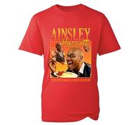 Ainsley Harriott Tshirt Funny Chef Meme Vintage Retro T-Shirt Gift for Food Lovers 90s Icon Mens Womens Unisex Kids Adults Tee Tops