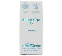 Ainsworths 30C Allium Cepa Homoeopathic Remedy - Pack of 120 Tablets