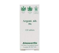 Ainsworths 30C Argent Nit Homoeopathic Remedy - Pack of 120 Tablets