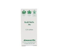 Ainsworths 30C Kali Bich Homoeopathic Remedy - Pack of 120 Tablets