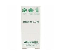 Ainsworths 30C Rhus Tox Homoeopathic Remedy - Pack of 120 Tablets