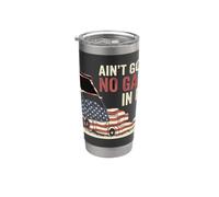 Aint Got No Gas in It Tshirt Gardener Lawn Mower Yard Work Stainless Steel Insulated Tumbler