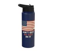 Aint Got No Gas in It Tshirt Gardener Lawn Mower Yard Work Stainless Steel Insulated Water Bottle