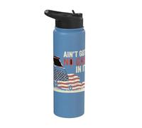 Aint Got No Gas in It Tshirt Gardener Lawn Mower Yard Work Stainless Steel Insulated Water Bottle