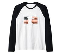 Ain't Here for Long Time I'm Here for Good Time Raglan Baseball Tee