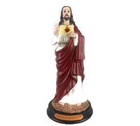 Ain't it Nice Sacred Heart of Jesus Statue Religious Figurine Christian Gifts for Women and Men Faith Based Spiritual Catholic Gifts Jesus Decor, 4(Length) 4(Width) 9.5(Height) Inches