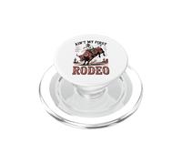Aint My First Rodeo Bull Riding Cowboy Western Bull Rider PopSockets PopGrip for MagSafe