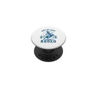 Ain't My First Rodeo Rider Bull Riding Cowboy PopSockets Adhesive PopGrip