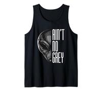Ain't No Grey Classic Alien Face UFO Believer Tank Top