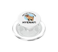 Ain't No Mountain Hyenaf Funny Hyena Pun PopSockets PopGrip for MagSafe
