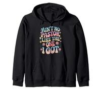 Ain't No Pastor Like The One I Got Faith Lover Zip Hoodie