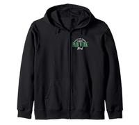 Ain't No Tired Like Fair Week Tired Farm Life Country Zip Hoodie