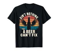 Ain't Nothing That A Beer Can't Fix Country Rodeo Funny T-Shirt