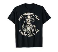 Ain't Nothing That A Beer Can't Fix Country Rodeo Funny T-Shirt