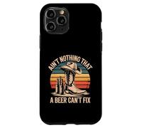 Ain't Nothing That A Beer Can't Fix Vintage Country Music Case for iPhone 11 Pro