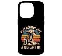 Ain't Nothing That A Beer Can't Fix Vintage Country Music Case for iPhone 14 Pro