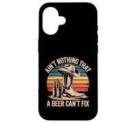 Ain't Nothing That A Beer Can't Fix Vintage Country Music Case for iPhone 16