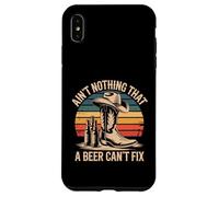 Ain't Nothing That A Beer Can't Fix Vintage Country Music Case for iPhone XS Max