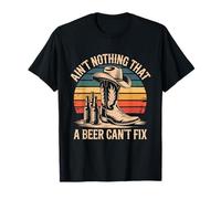Ain't Nothing That A Beer Can't Fix Vintage Country Music T-Shirt