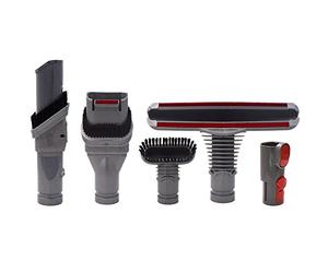 AINUO Accessories Kit Replacement for Dyson V8 V7 V6 V10 SV10 SV11 Vacuum Cleaner - Spare Parts Brushes Tools Set for V6 DC34 DC35 DC59 Cordless Hoover (5 in 1)