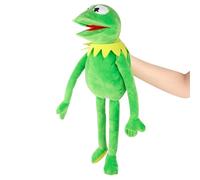 Ainvliya Frog Hand Puppet with Working Mouth, 60cm Soft Anime Plush Toy Figure Frog Muppets Show Plush Toys for Children Kids Baby Adults Gifts Cartoon Birthday Christmas