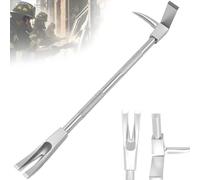AiODiO 24/30/36 Inch Firefighter Bar Forged Steel Entry Breaching Tool 30in