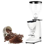 AiODiO Burr Coffee Grinder for Home Use，Conical Burr Coffee Grinder，Large 500g Bean Hopper，with Touch Digital Display, Portion Control, for Espresso/Drip/Cold Brew White