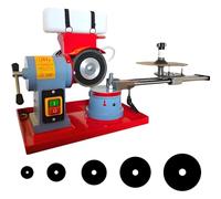 AiODiO Circular Saw Blade Sharpener, Water Injection Cooling Electric Machine Equipped with 5 Inch Standard Grinding Wheel 110v-550w