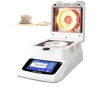 AiODiO Digital Halogen Moisture Tester, Touch Screen, 3 Modes 0.001g