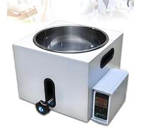 AiODiO Electric Digital Water Bath,Lab Oil Water Bath，LED Digital Heating Devices, Stainless Steel Liner, PID Intelligent Temperature Control, for Scientific Experiment 2L