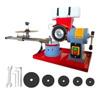 AiODiO Electric Saw Blade Sharpening Machine, Pure Copper Motor Circular Saw Blade Sharpener Built with Independent Water Tank 110v-370w