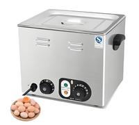 AiODiO Electric Stainless Steel Egg Boiler，45-60 Eggs Capacity, 30-110°C Precise Control, 2600W Stainless Steel Egg Cooker for Nutrient-Rich Hot Spring Eggs & Silky Soft-Boiled withoutgrid