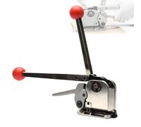 AiODiO Manual Steel Strapping Tool，Max Tension Force 70%-80%，with 12.7-19mm Steel Strips， Thickness 0.38-0.8mm ，for Heavy-Duty Packaging and Secure Shipping