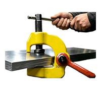 AiODiO Screw Type Steel Plate Clamp, 1.5T 3T Screw Plate Clamp, Flexible Adjustable Opening, Anti-Slip Safe Hoisting for Steel Plate and Structure 1.5t