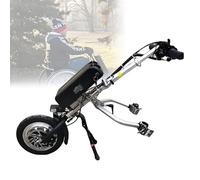 AiODiO Wheelchair Tractor Pull Device Portable,500W Electric Wheelchair Conversion Kit, Electric Handbike Hand Cycle, Wheelchair Pulling Devices， Range62Km. A