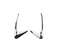 AIOFOGXC Car Rear Fog Lights Covers Decoration Lamp Frame Trim Car Styling Accessories ABS Chrome/Fit For Renault Kadjar 2015-2018 (Color : Chrome)