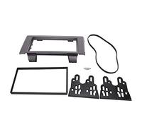 AIOFOGXC Double Din Car Fascia Radio Panel/Fit For IVECO Daily 2006-2014 Frame Dash Fitting Kit Install Bezel (Color : Black)
