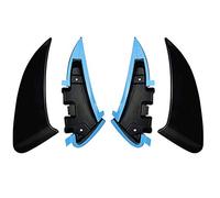 AIOFOGXC Rear Bumper Spoiler Side Canard Fin/Fit For Mercedes CLA Sport C118 CLA200 CLA220 CLA250 CLA45 F/Fit For AMG 2020+ Car Styling Accessories (Color : Black)
