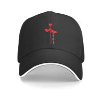 AIOGCAEX Baseball Cap Depeche Cool Mode s Men Women Outdoor Trucker Worker Cap 80S Music Band Hat Adjustable Polyester Sun Caps Summer Hat Holiday Sports Gifts