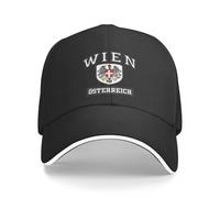AIOGCAEX Baseball Cap Wien Vienna Osterreich Austria Flag Hiking s Men Unisex Female Beach Golf Hat Snapback Cap