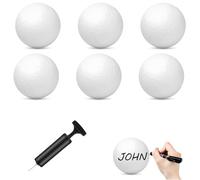 AIOMOB 6 Pcs Mini Volleyball 4 Inch Inflatable Mini Toss Volleyball with Pump for End of Season Gifts School Carnival Reward, Senior Night Party Favors Coach Team Prizes