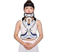 Aioneer Adjuatable Cervical Thoracic Orthosis, Brace Fracture Fixation, Cervical Thoracic Traction Device For Relieves Pain And Pressure In Spine