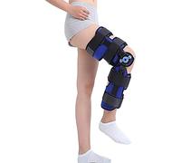 Aioneer Adjustable Knee Orthosis Aluminum Alloy Knee Support Brace Ligament Meniscus Fracture Knee Rehabilitation Knee Pads Fixation Bracket