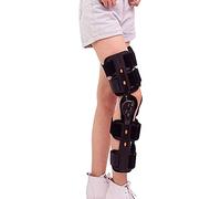 Aioneer Adjustable Knee Orthosis Hinged Knee Support Brace Open Patella Support Stabilizer Knee Joint Fixation Bracket Rehabilitation Knee Pads