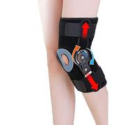 Aioneer Adjustable Knee Support Brace Hinged Knee Orthosis Splint Ligament Meniscus Fracture Fixation Bracket Rehabilitation Knee Pads For Men And Women