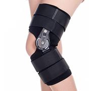Aioneer Adjustable Medical Knee Brace Postoperat Orthosis Knee Joint Support Ligament Sport Injury Orthopedic Splint After Surgery,Medium-Small