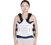 Aioneer Adjustable Thoracolumbar Orthosis Support Spine Decompression Back Brace Thoracolumbar Fixation Brace For Neck Back Shoulder Pain Relief,A-B