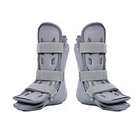 Aioneer Ankle Stabilizer Brace, Sleeping Drop Foot Support, Quick Lace Up Ankle Support For Ankle Or Foot Sprained Injuries Fracture Boot,Right,M-1 Pair-Large