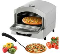 Aioneer Commercial Pizza Oven Countertop, Stainless Steel Electric Pizza Oven With Shelves, Multi-Functional Indoor Pizza Manufacturer For Restaurants, Homemade Oven For Salt And